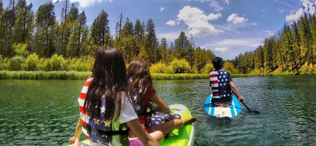 Bend-Sunriver Camping Resort Wheelchair Accessible Yurt 13 Экстерьер фото